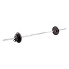 Sport-Thieme 27.5 kg, Rubber-Coated or Chrome Barbell Set, Rubber-coated