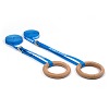 Sport-Thieme Indoor Gymnastics Rings, Blue, Children