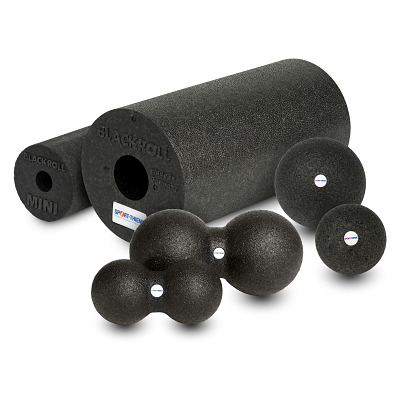 Foam Roller with Extra Firm Textured Surface and 22 Inches