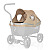 Beach Wagon Company for Pull-Along Cart "Lite" Canopy