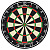 Kings Dart "Professional HD" Steel-Tip Dartboard