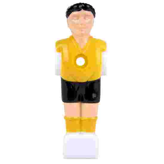 16 mm Table Football Player Individual, Yellow-black