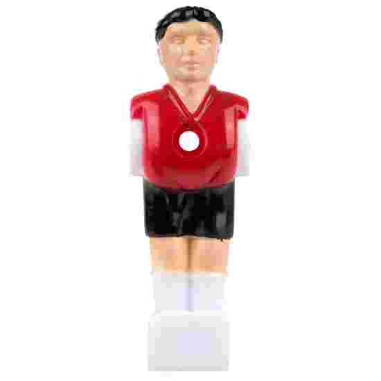 16 mm Table Football Player Individual, Red/black