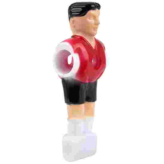 16 mm Table Football Player Individual, Red/black