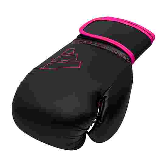 Adidas &quot;Hybrid 80&quot; Boxing Gloves Black/pink, 8 oz