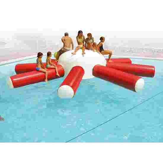 Airkraft &quot;Seestern&quot; Water Park Inflatable 600x600x120 cm, approx. 35 kg