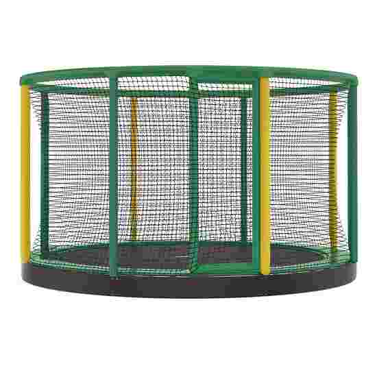 Akrobat &quot;Gallus Inground&quot; Trampoline Green/yellow, 305 cm diameter