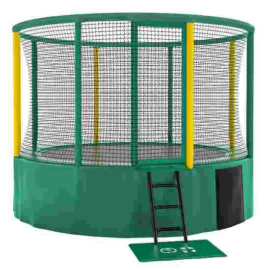 Akrobat &quot;Gallus&quot; Trampoline Green/yellow, 366 cm diameter