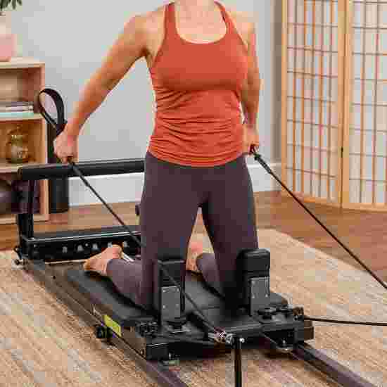 Balanced Body Metro IQ Pilates Reformer with Library Wheels, Pilates  Exercise Equipment, Workout Equipment for Home or Studio, Black Upholstery,  96 L x 23 W x 6 H in Bahrain