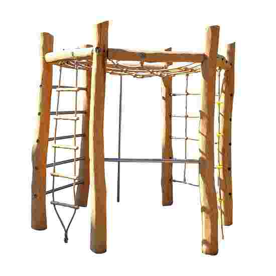 Baumann+Trapp &quot;6-Eck&quot; Playground Equipment With steel straps