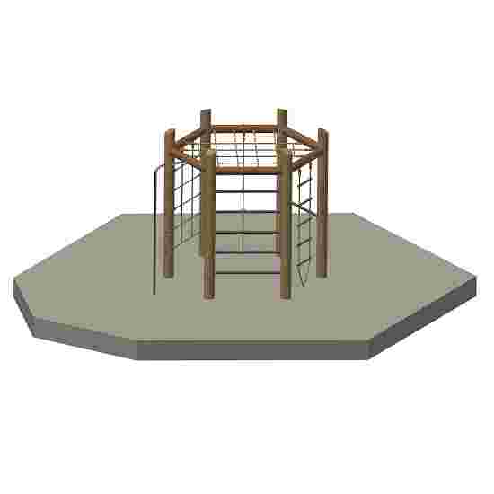 Baumann+Trapp &quot;6-Eck&quot; Playground Equipment With steel straps