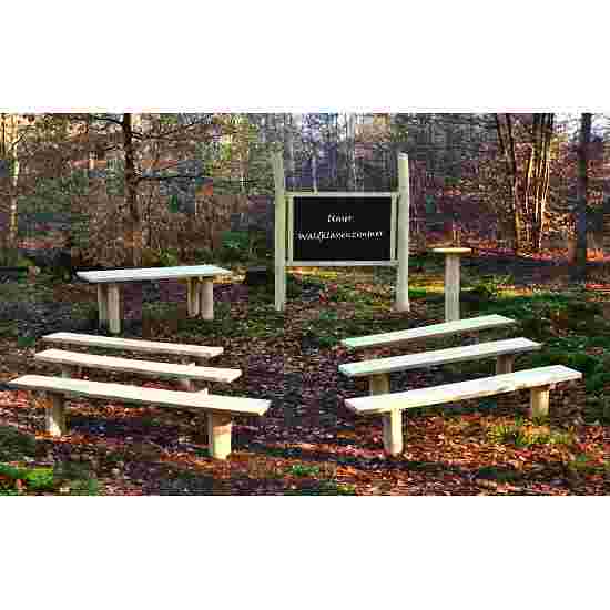 Baumann+Trapp &quot;Waldklassenzimmer&quot; Picnic Bench 6 benches