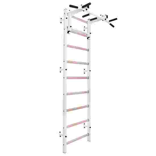 BenchK &quot;731&quot;, with Pull-Up Bar Wall Bars 711W, white