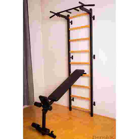 BenchK Fitness-System &quot;323&quot; Wall Bars 313B, black