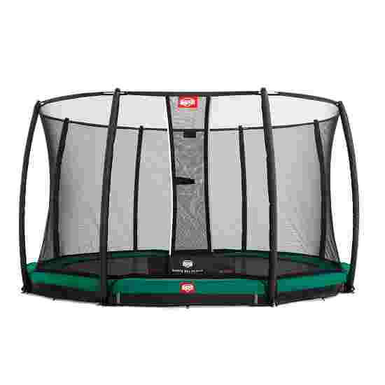 Berg &quot;Champion&quot; with Deluxe Safety Net, InGround Trampoline Green edge cover, 330 cm