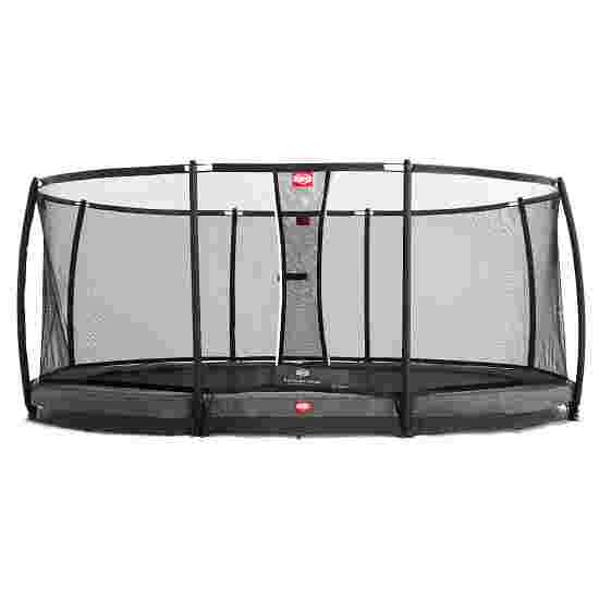 Berg inground &quot;Grand Champion&quot;  with Deluxe Safety Net Trampoline Grey edge cover