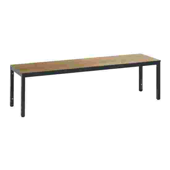 C+P for Damp Areas Changing Room Bench 1.5 m, Without shoe shelf, Sereno Oak