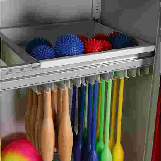 C+P for Modular sports equipment cabinet, with Club Holder Storage Solution