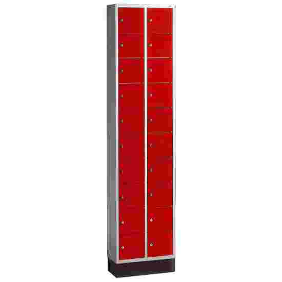 C+P &quot;S 4000 Intro&quot; Security Lockers Fiery Red (RAL 3000)