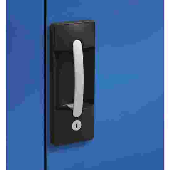 C+P with metal double doors (type 2), HxWxD 195x120x50 cm Equipment Cupboard Light grey (RAL 7035), Light grey (RAL 7035), Keyed to differ, Ergo-Lock recessed handle