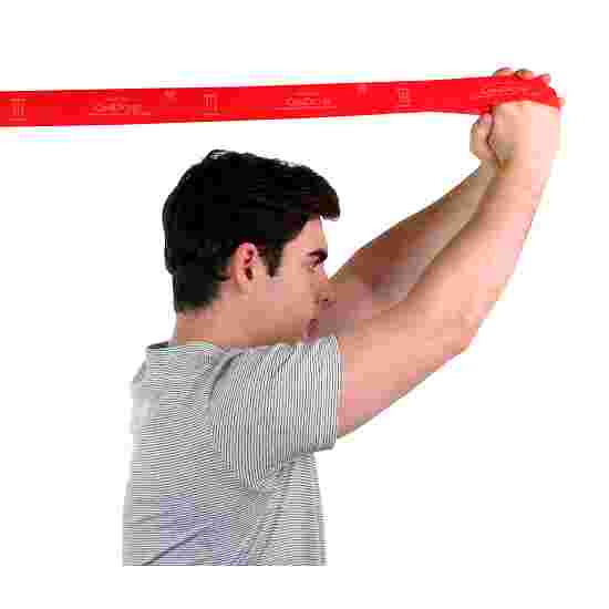 CanDo &quot;Multi-Grip Exerciser Roll&quot; Resistance Band Red, medium