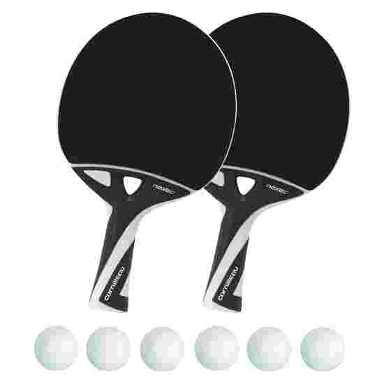 Cornilleau &quot;Nexeo X70&quot; Table Tennis Bats and Balls White balls