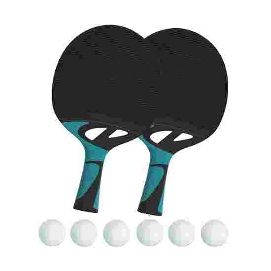 Cornilleau &quot;Tacteo 50&quot; Table Tennis Bats and Balls White balls