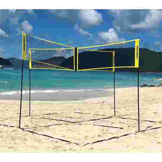 Crossnet &quot;Four Square&quot; Volleyball Net Assembly
