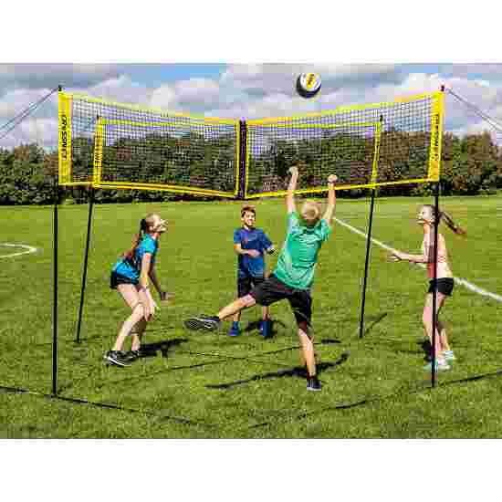 Crossnet &quot;Four Square&quot; Volleyball Net Assembly