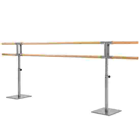Dinamica Ballet &quot;Giselle&quot; Height-Adjustable Double Ballet Barre 2 m, Fixed
