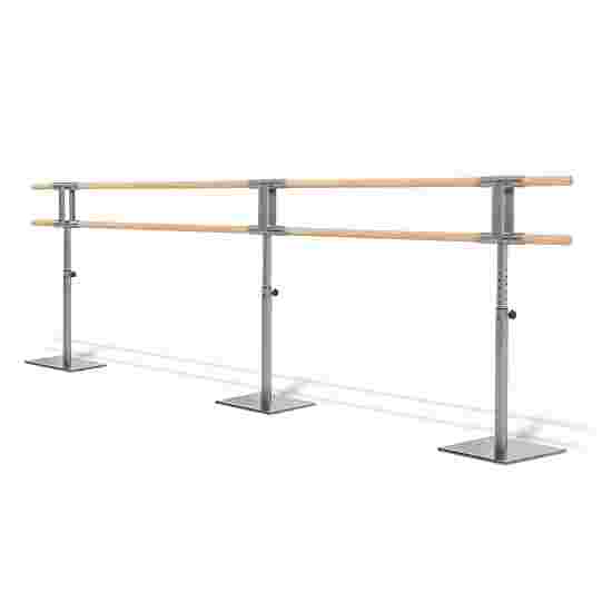 Dinamica Ballet &quot;Giselle&quot; Height-Adjustable Double Ballet Barre 4 m, Fixed