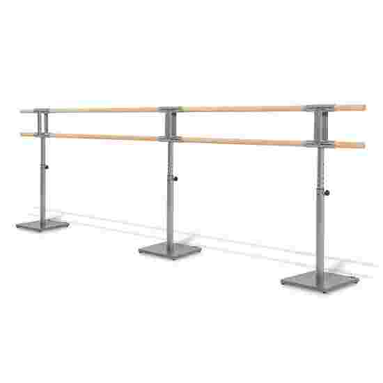 Dinamica Ballet &quot;Giselle&quot; Height-Adjustable Double Ballet Barre 4 m, Mobile