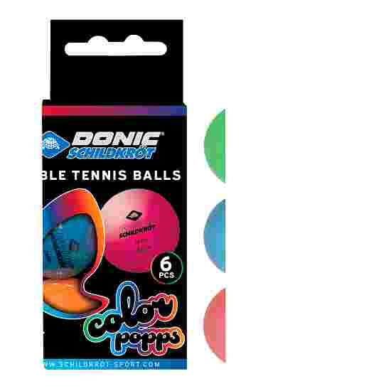 Donic Schildkröt &quot;Colour Popps&quot; Table Tennis Balls