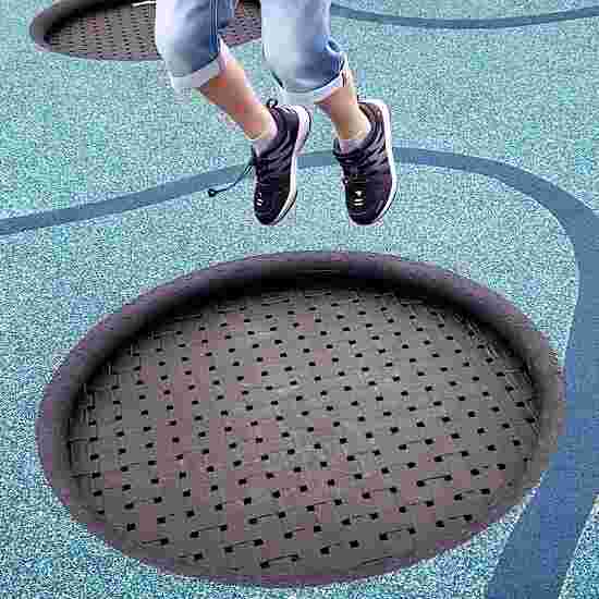 Eurotramp Kids Tramp &quot;Kindergarten Mini&quot; In-Ground Trampoline Round trampoline bed, With PlayPro Edge Padding