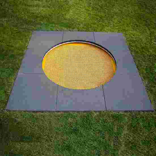 Eurotramp Kids Tramp &quot;Kindergarten Mini&quot; In-Ground Trampoline Round trampoline bed, With safety mats