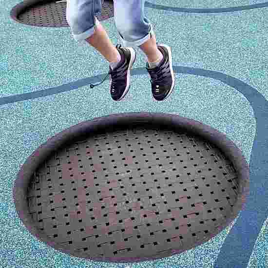 Eurotramp Kids Tramp &quot;Playground&quot; In-Ground Trampoline Round trampoline bed, With PlayPro Edge Padding, Without additional coating