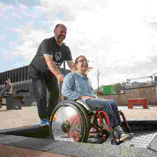 Eurotramp &quot;Playground&quot; Wheelchair Trampoline With safety mats