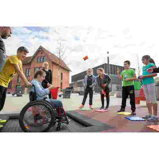 Eurotramp &quot;Playground&quot; Wheelchair Trampoline With safety mats