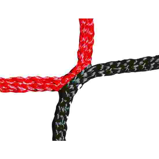for Full-Size Football Goal, knotless Football Goal Net Black/red