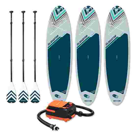 Gladiator &quot;Rental One Size&quot;, with 3 Boards SUP Board Set 10.8-ft