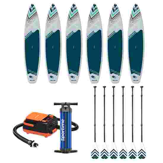 Gladiator &quot;Rental One Size&quot;, with 6 Boards SUP Board Set 12.6-ft