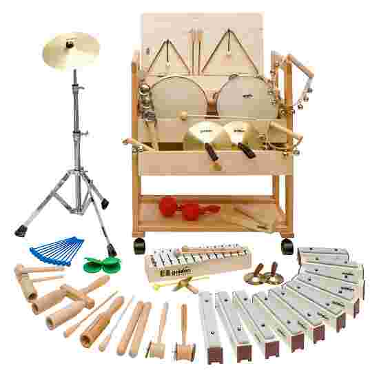 Goldon with Trolley Percussion Instrument Set