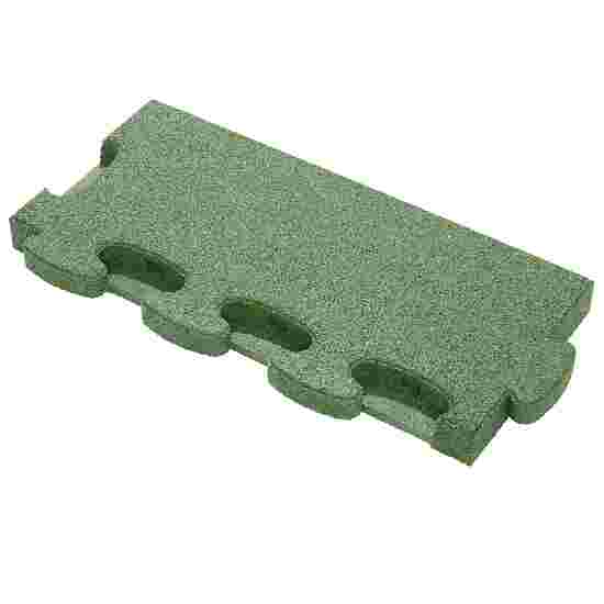Gum-tech &quot;Straight&quot; for Impact-Attenuating Tile Mat Edging 4.5 cm, Green