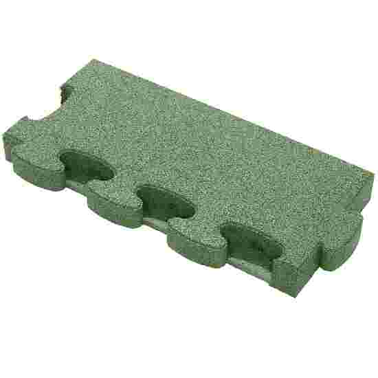 Gum-tech &quot;Straight&quot; for Impact-Attenuating Tile Mat Edging 6 cm, Green