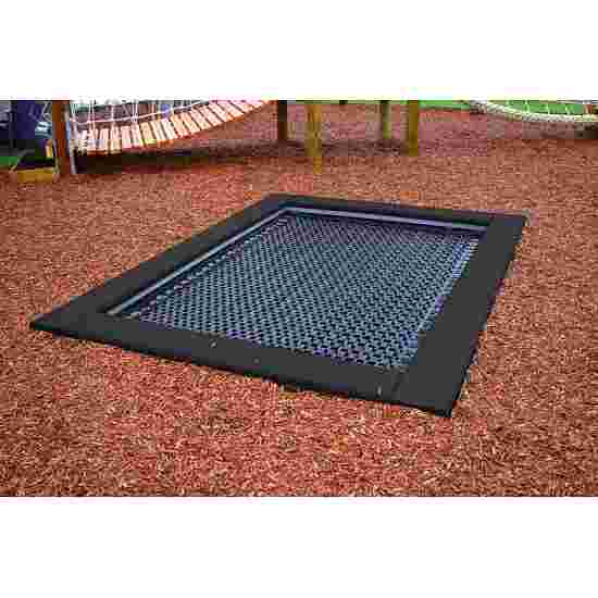 Hally-Gally &quot;2000&quot; In-Ground Trampoline Black, Black