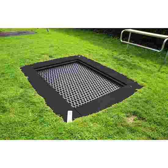 Hally-Gally &quot;2012&quot; In-Ground Trampoline Black, Black