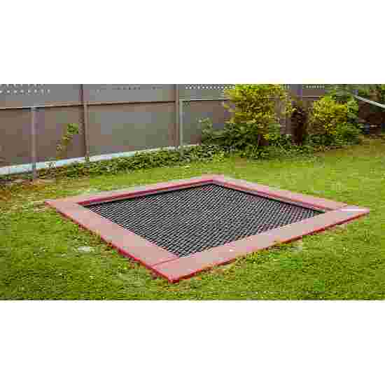 Hally-Gally &quot;2017&quot; In-Ground Trampoline Black, Red-Brown