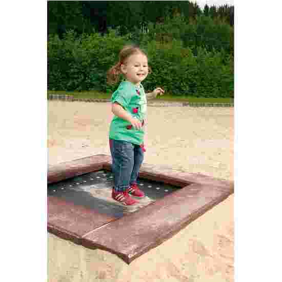 Hally-Gally &quot;Piccolino&quot; In-Ground Trampoline Black, Red-Brown