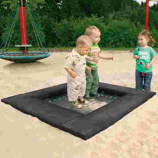 Hally-Gally &quot;Piccolino&quot; In-Ground Trampoline Black, Black