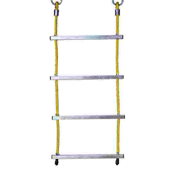 Huck Seiltechnik &quot;Hercules Rope with Aluminum Rungs&quot; Rope Ladder Yellow
